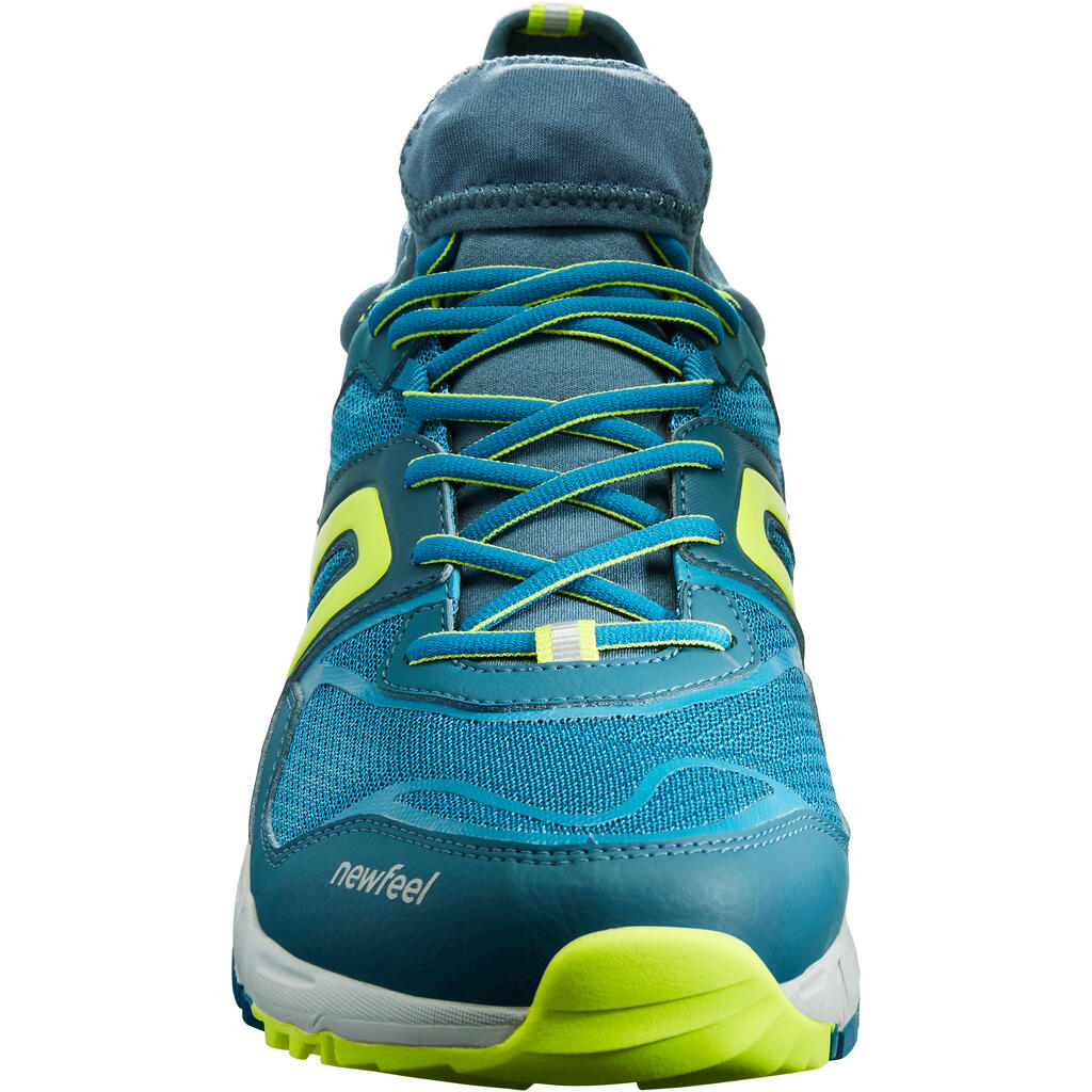Nordic Walkingschuhe NW 500 Flex H Herren blau/neongrün