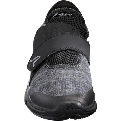 Chaussures marche sportive homme Soft 180 Strap noir