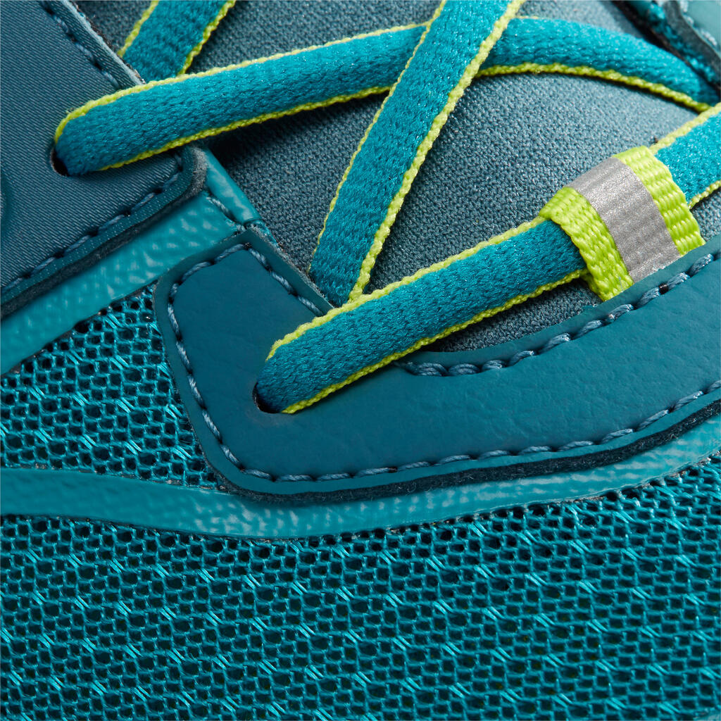 Nordic Walkingschuhe NW 500 Flex H Herren blau/neongrün