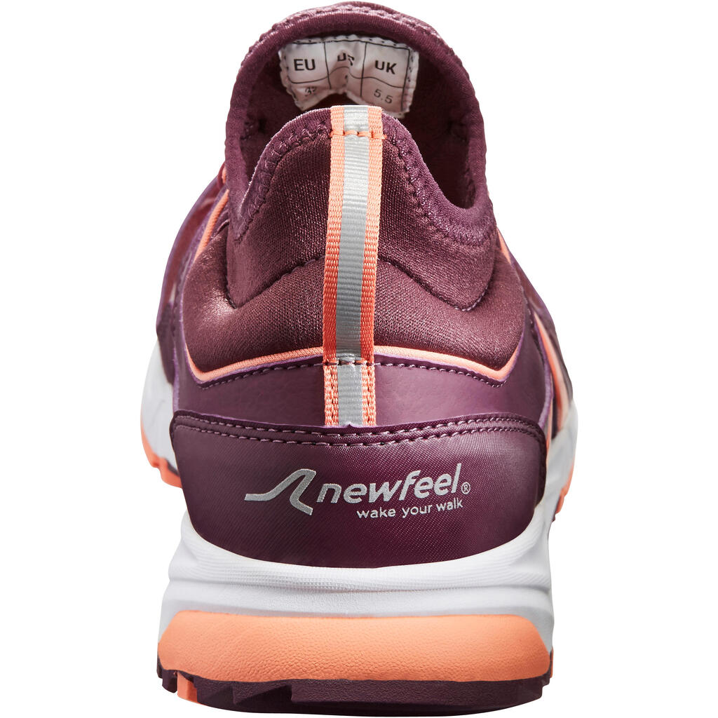 Nordic Walkingschuhe NW 500 Flex H Damen bordeaux