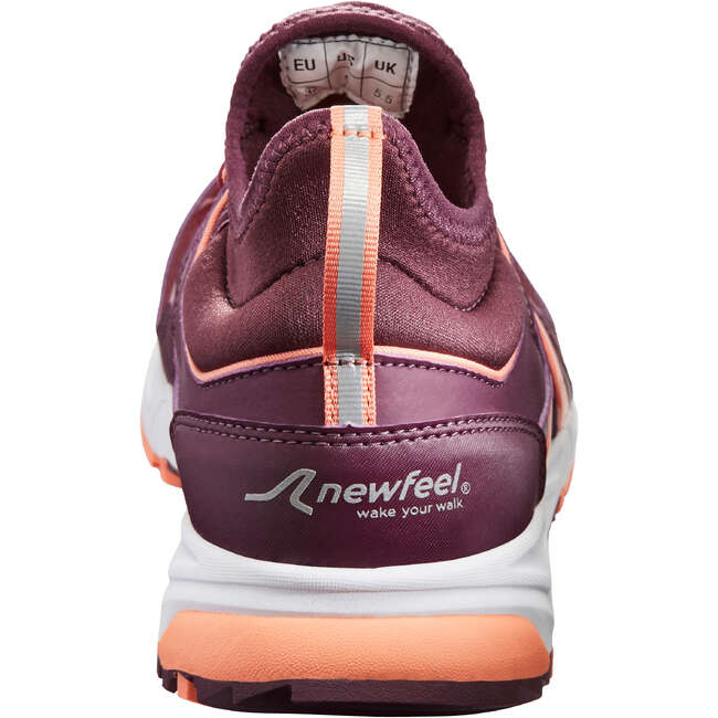 NEWFEEL NW 500 FlexH women's nordic walking shoes plum...