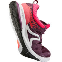 Chaussures marche sportive femme PW 120 violet - Decathlon