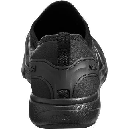 Жіночі кросівки PW 580 для спортивної ходьби, водонепроникні - Темно-сірі