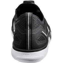Chaussures marche sportive femme PW 500 Fresh noir / blanc