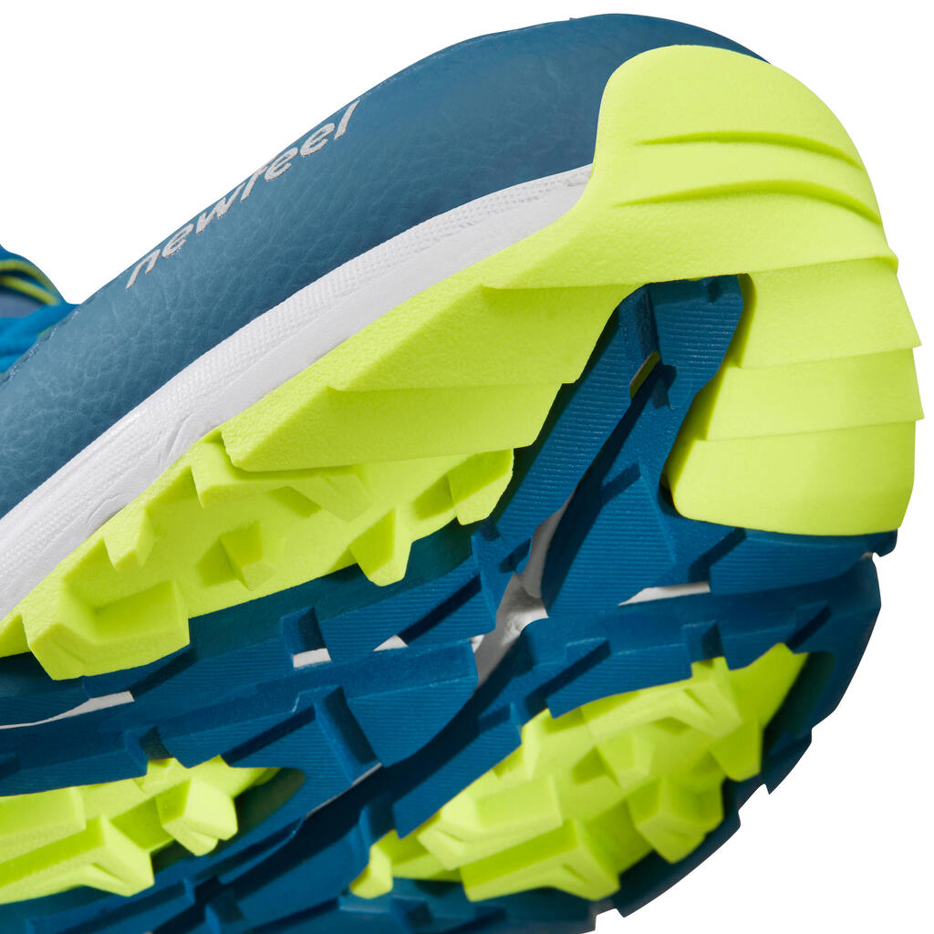 Nordic Walkingschuhe NW 500 Flex H Herren blau/neongrün