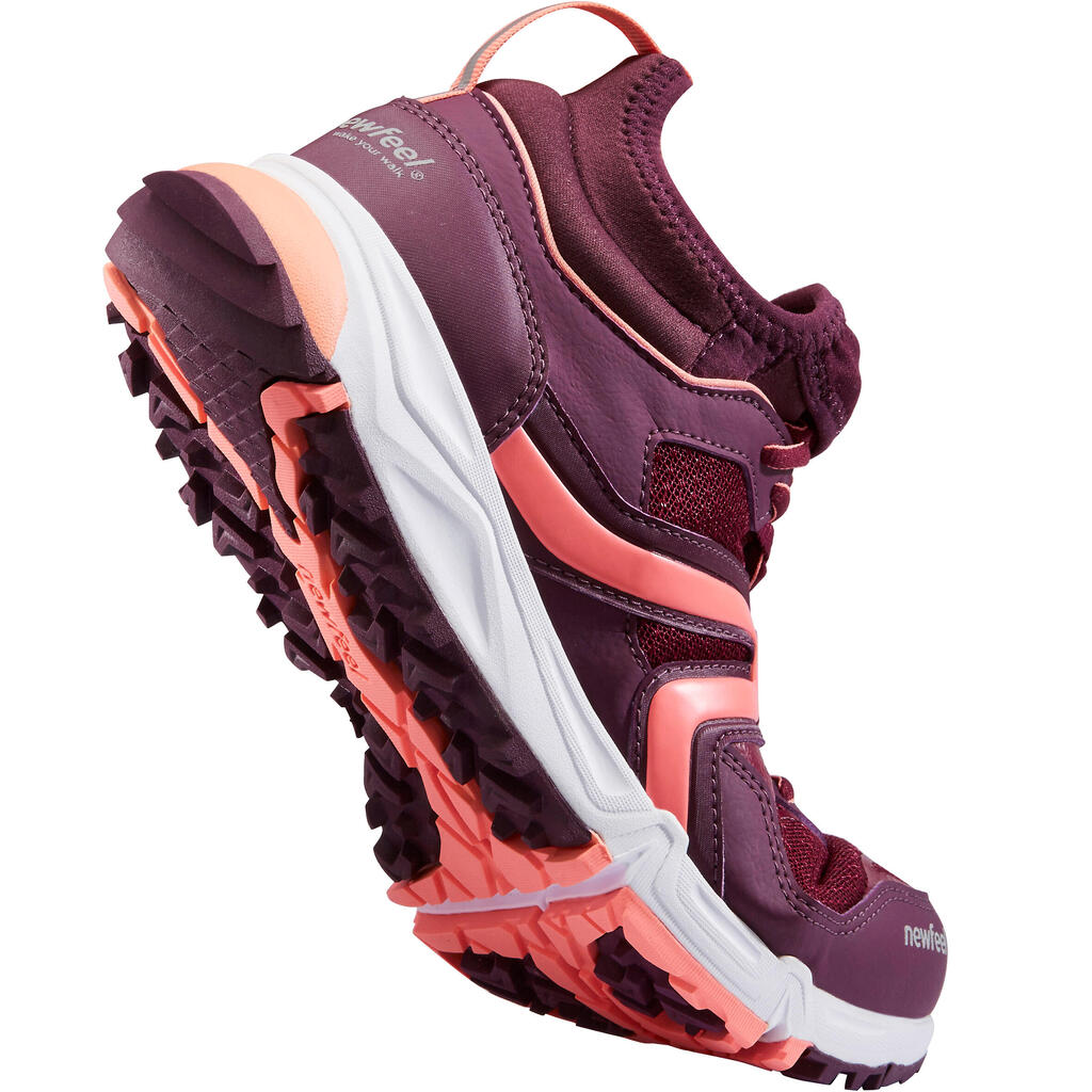 Nordic Walkingschuhe NW 500 Flex H Damen bordeaux