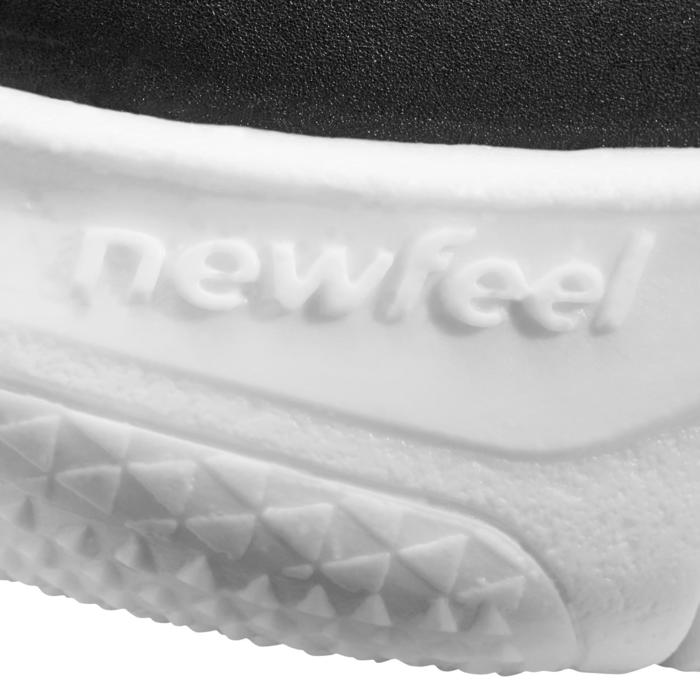 pw 100 men's fitness walking shoes black