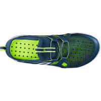 PW 500 حذاء مشى رياضي للأطفال - رمادي/أخضر