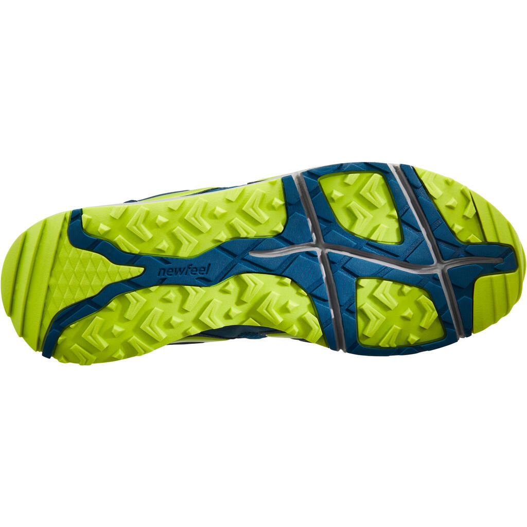 Nordic Walkingschuhe NW 500 Flex H Herren blau/neongrün