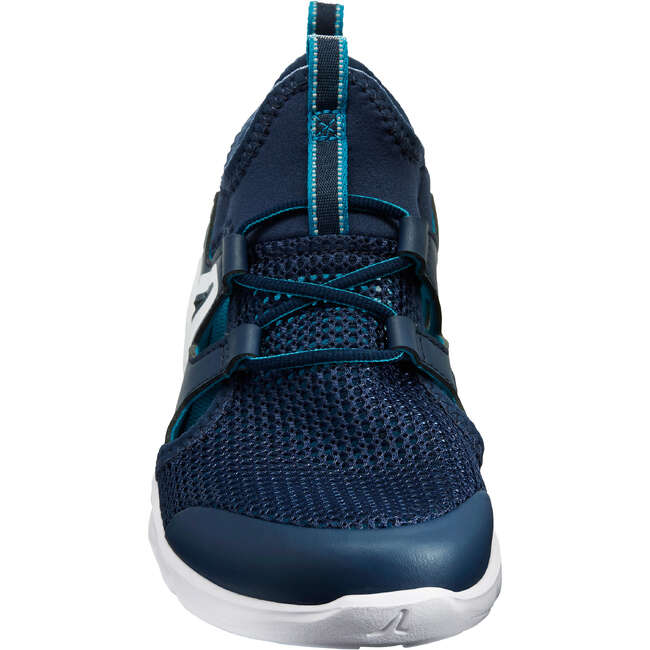 navy walking trainers