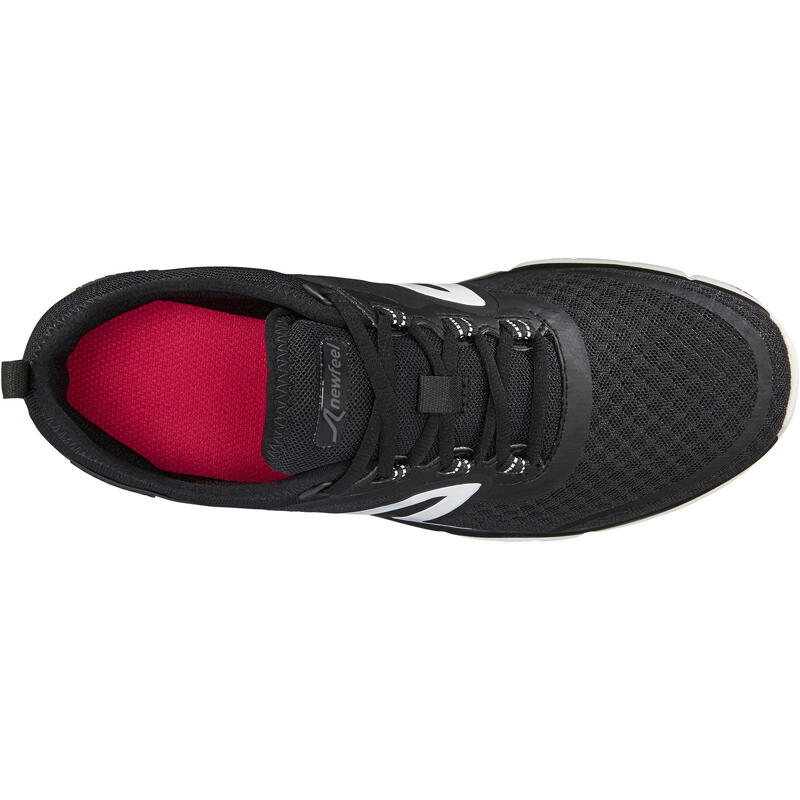 Soft 540 Mesh Women's Fitness Walking Shoes - Black/White