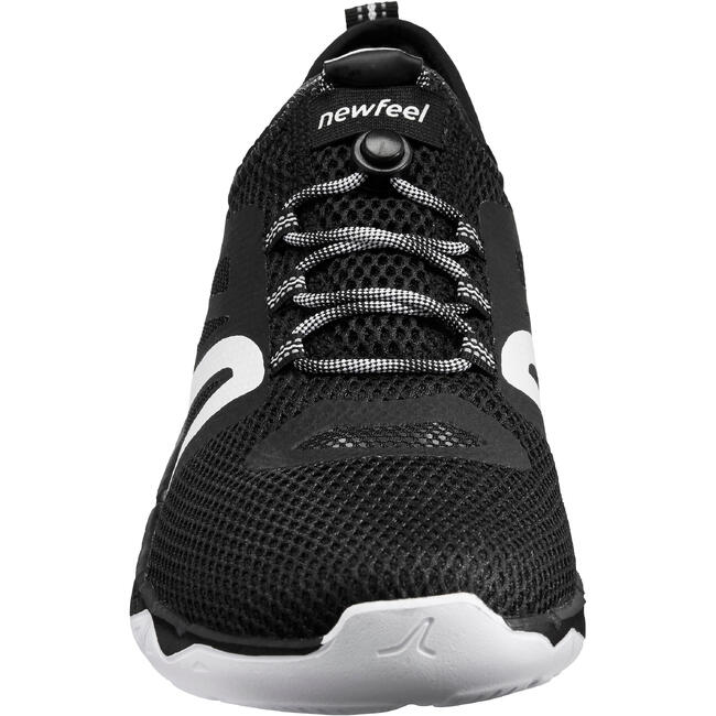 Walking shoes for menPW 500 fresh men shoes black Decathlon.in