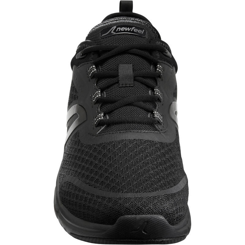 Soft 540 Mesh full Men's Fitness Walking Shoes - Black