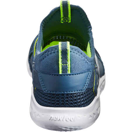 PW 500 حذاء مشى رياضي للأطفال - رمادي/أخضر