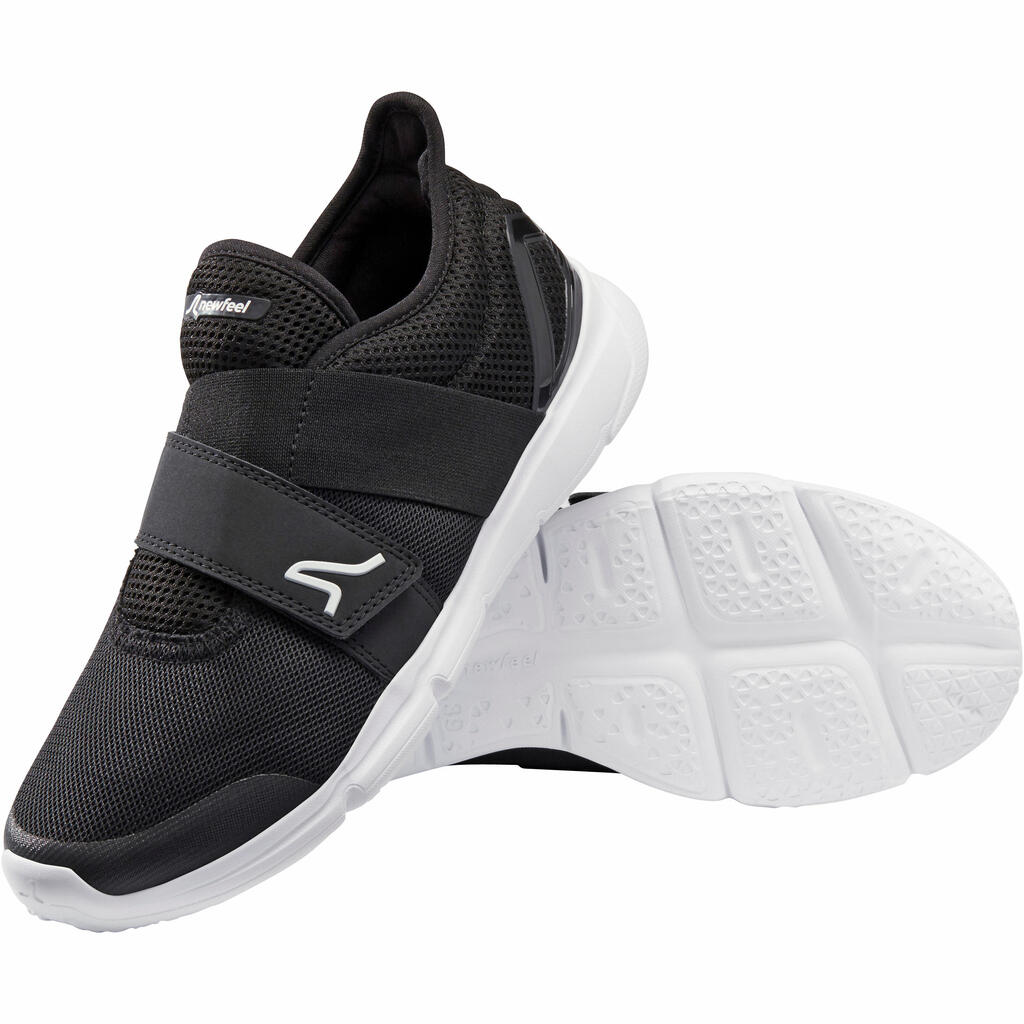 Freizeitschuhe Soft 180 Strap Damen schwarz/weiß
