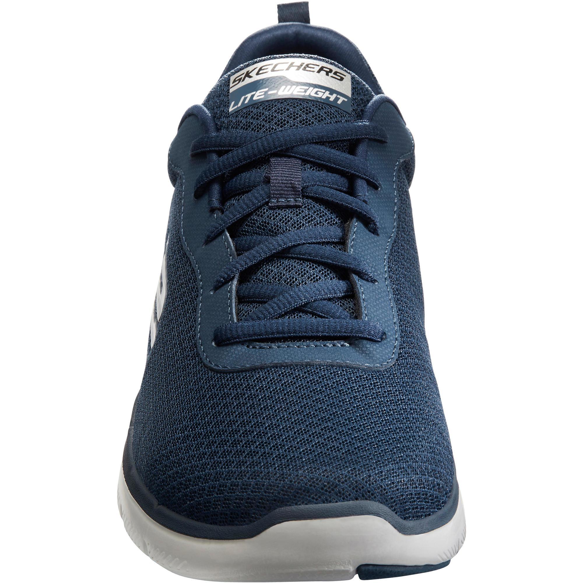 skechers flex appeal hombre azul