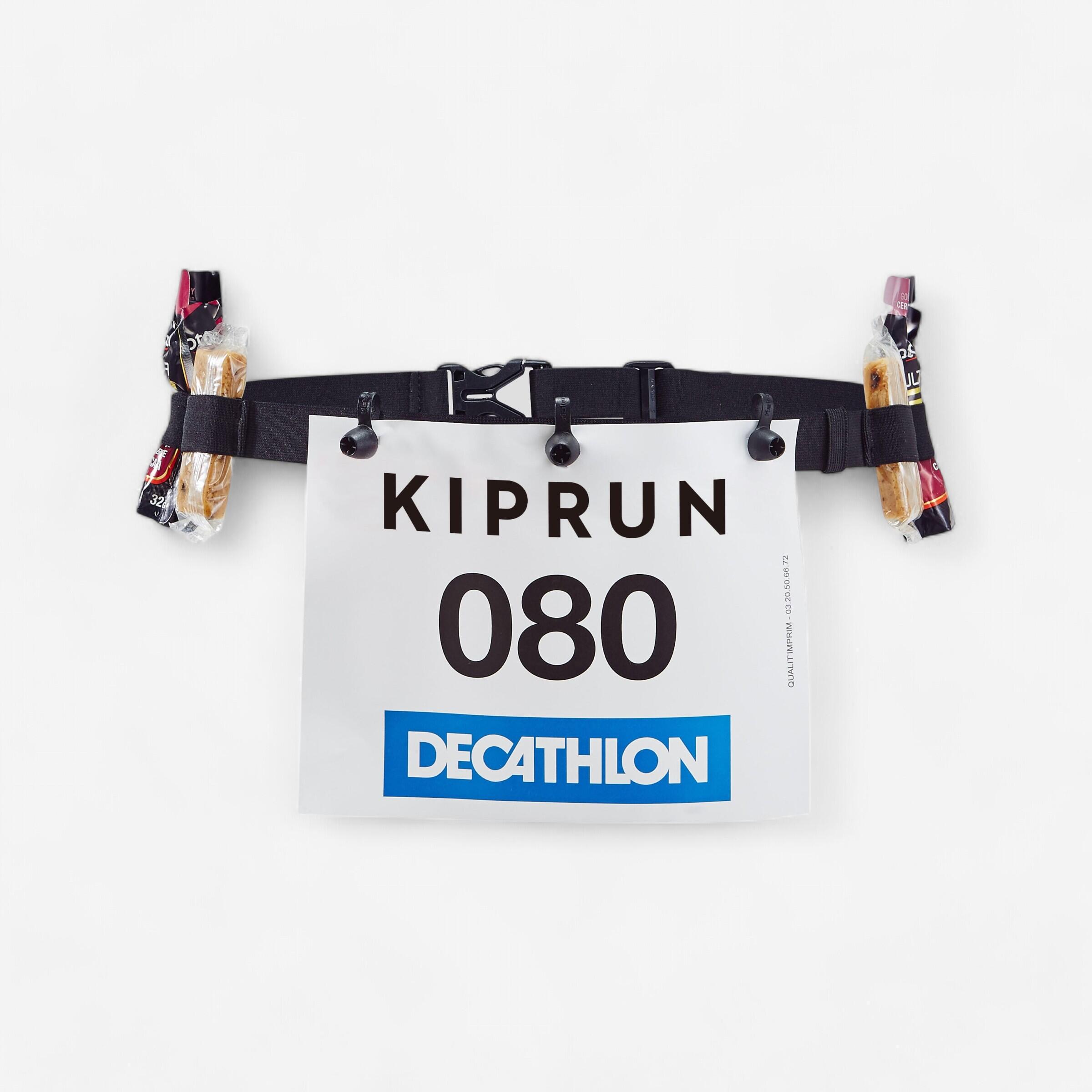 RACE NUMBER BELT FOR RUNNING COMPETITIONS FROM SHORT DISTANCE TO MARATHON