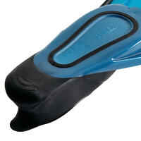 Diving Fins - FF 100 Grey and Sea Blue