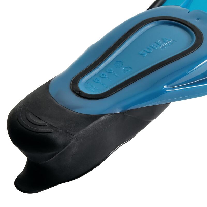 Pinne snorkeling 500 adulto blu