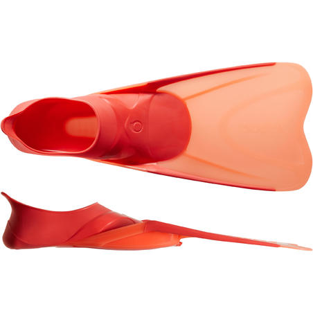 Комплект для снорклінгу Easybreath з ластами - Рожевий