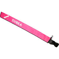 Scuba Diving - SCD surface marker buoy pink SUBEA - Scuba Diving Accessories