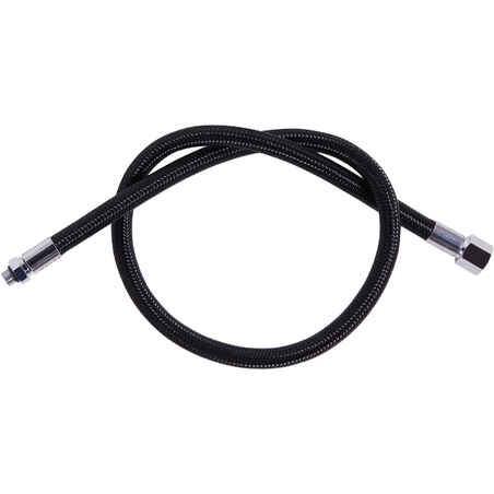 Črna pletena cev za potapljaški regulator MP Hyperflex (66 cm) 