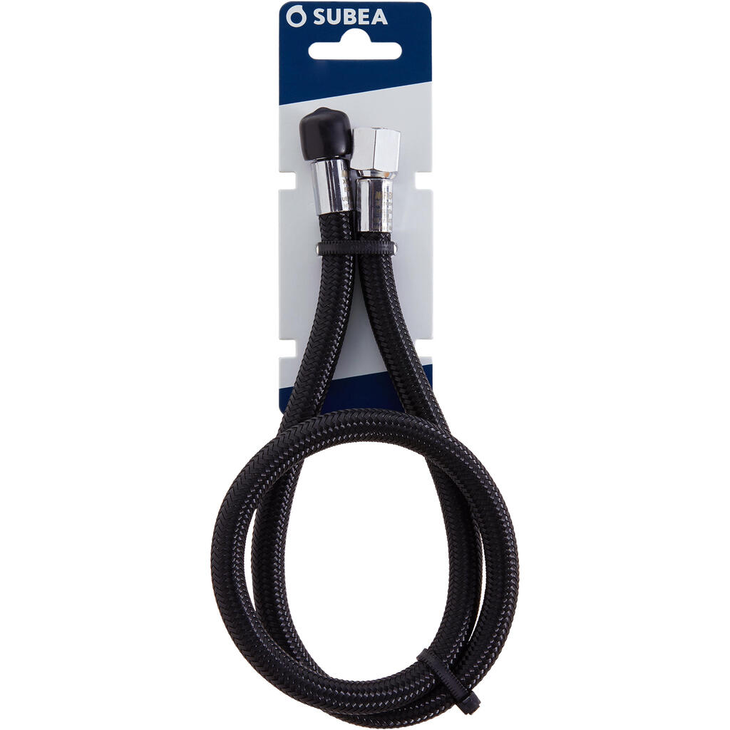 Crno crevo za regulator ronjenja MP (66 cm)