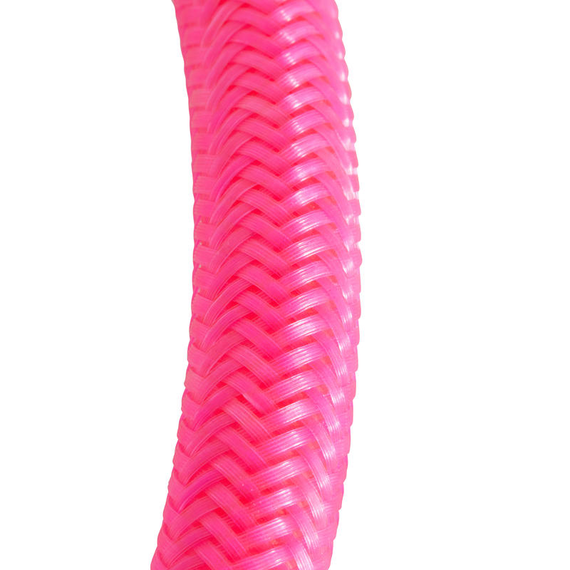 76cm SCD braided Hyperflex SCUBA diving regulator hose neon pink