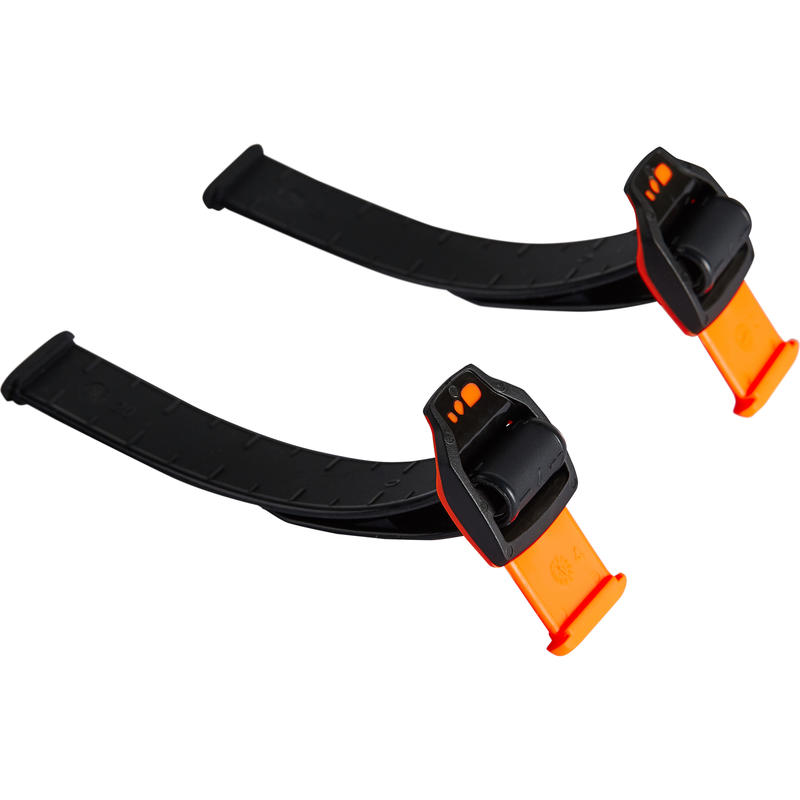 QUICK'IN 900 Swimming Paddle Straps Set Decathlon