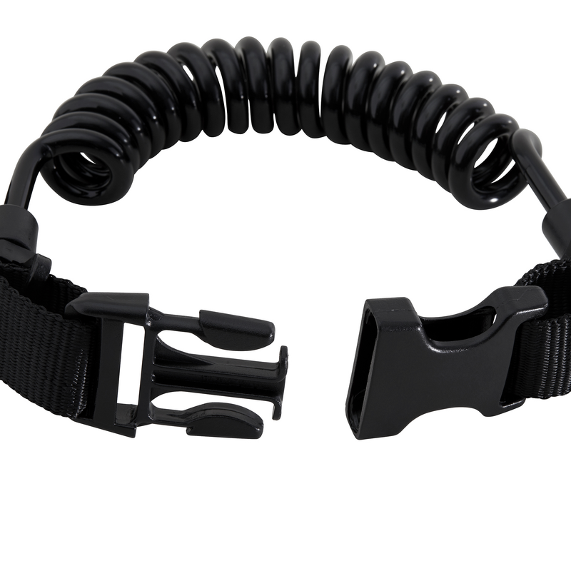 équipement Plongée Nitescuba Câble Spiralé Plongée Avec Boucle Rapide - Anti-Corrosion - Support 100kg - Pour Photo & Flash Appareil Pour Boucler