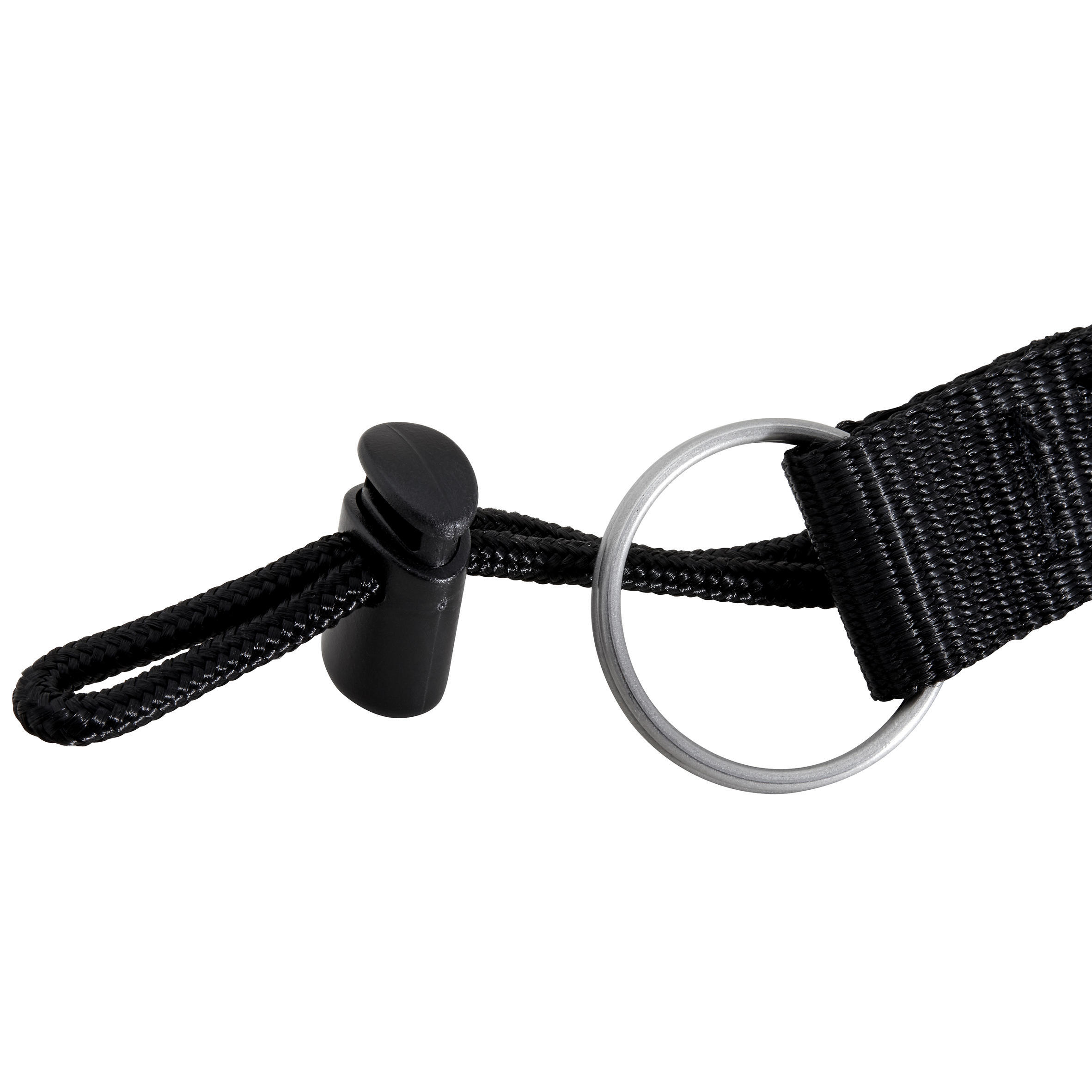 SCUBA diving spiral light holder clip with ring 4/6