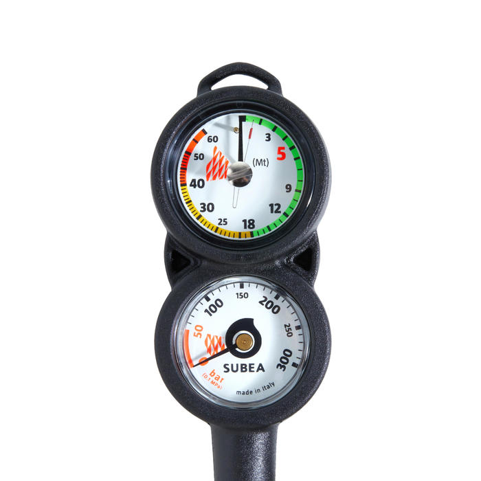Consola Buceo Subea SCD Negro Manómetro Profundímetro Negro Subea