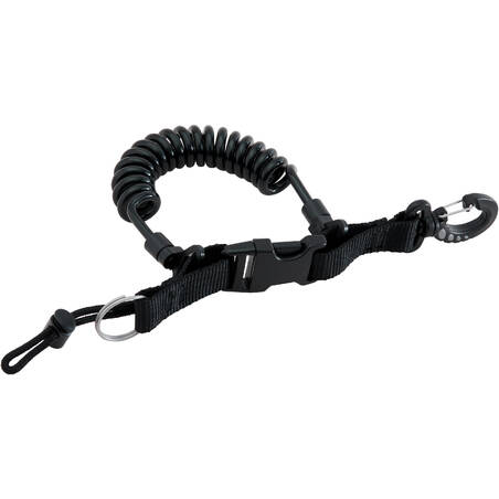 Holder Clip Spiral SCUBA Diving dengan ring