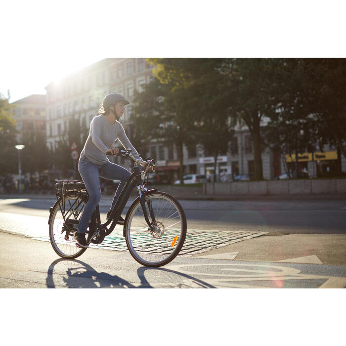 Velo De Ville Electrique Elops 900 E Cadre Bas Elops Decathlon