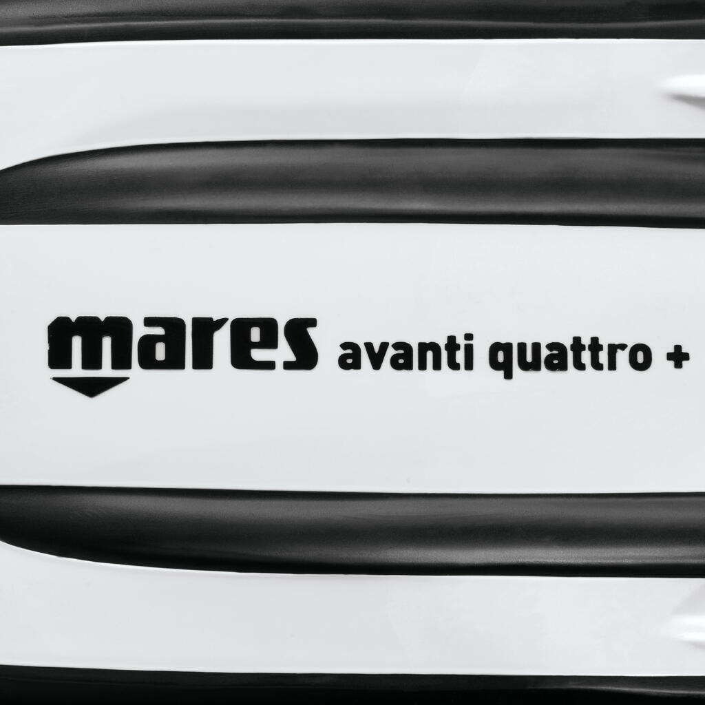 Nastaviteľné potápačské plutvy Avanti Quattro+ biele