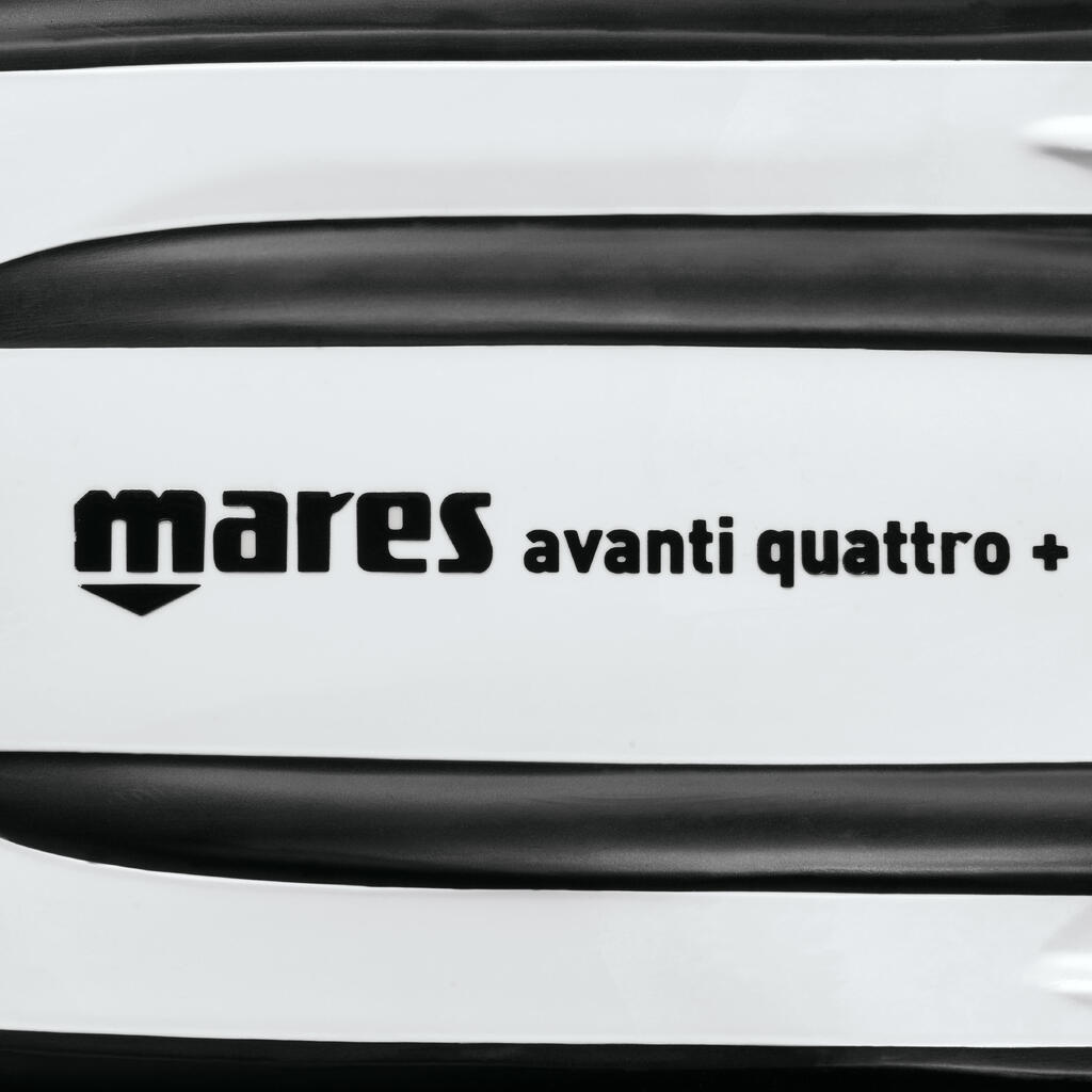 Tauchflossen einstellbar -  Mares Avanti Quattro+ weiss