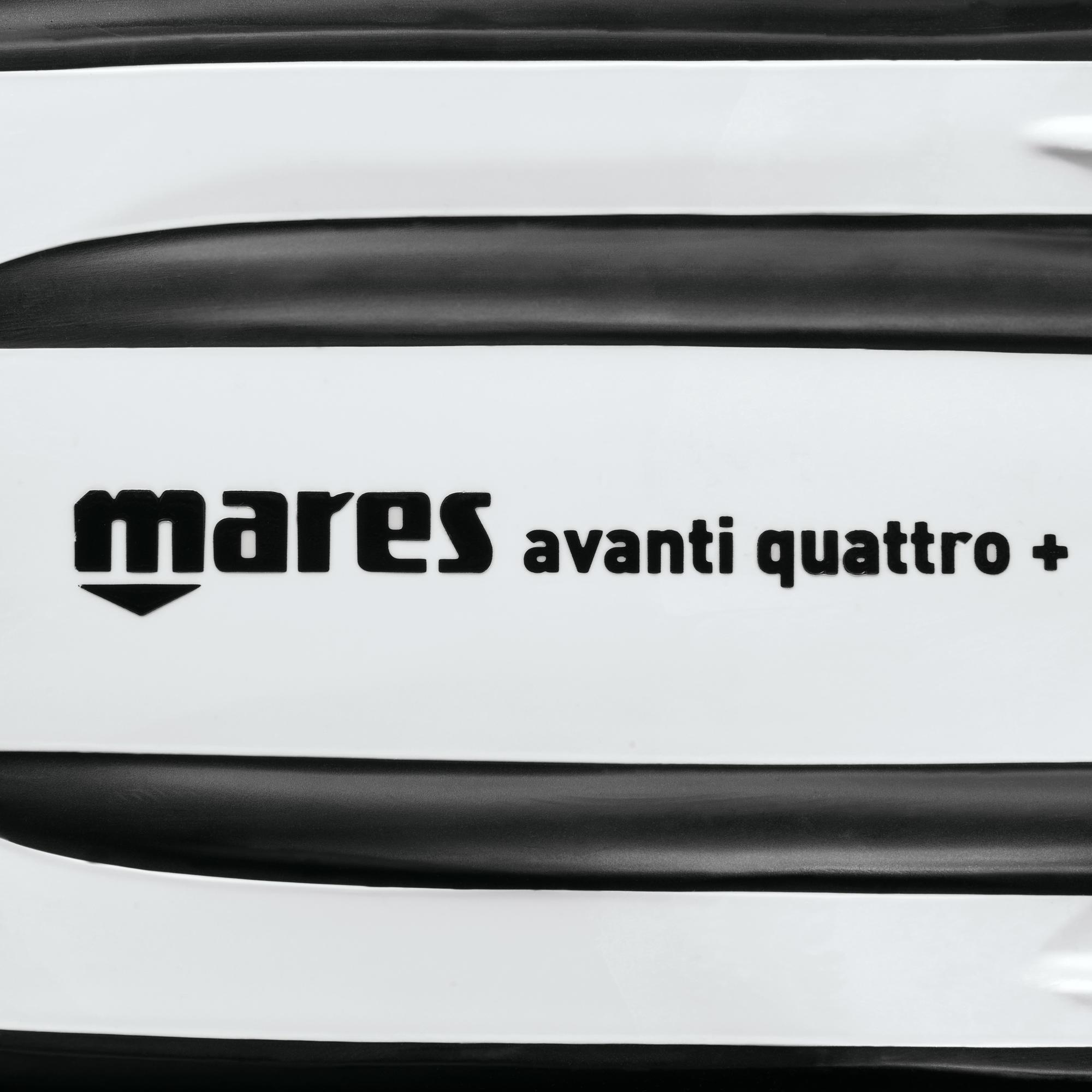 MARES Pinne subacquee regolabili - AVANTI QUATTRO + Bianco