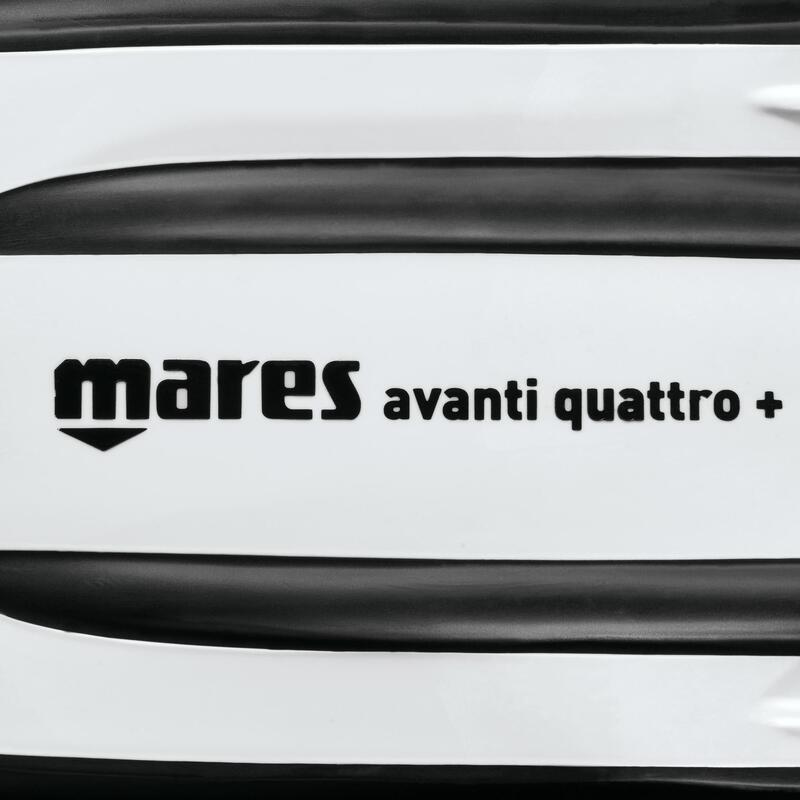 Tauchflossen einstellbar - Mares Avanti Quattro+ weiss