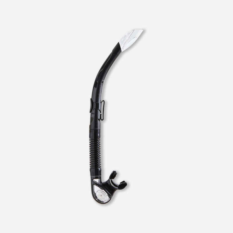 MARES Bay Adult snorkelling and diving snorkel black Decathlon