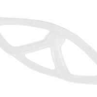 Translucent silicone diving mask strap