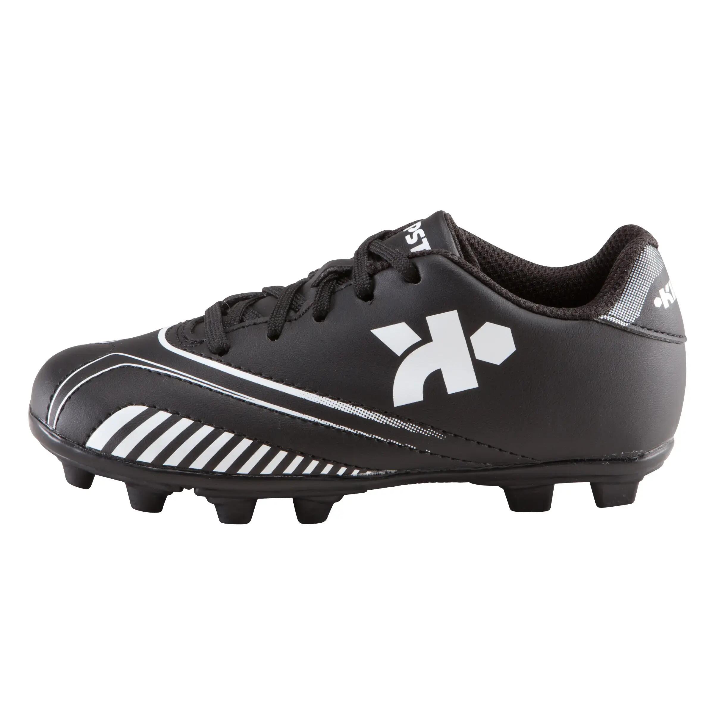 Agility 300 FG Kids Firm Ground Football Boots - Yellow/Black 8/17