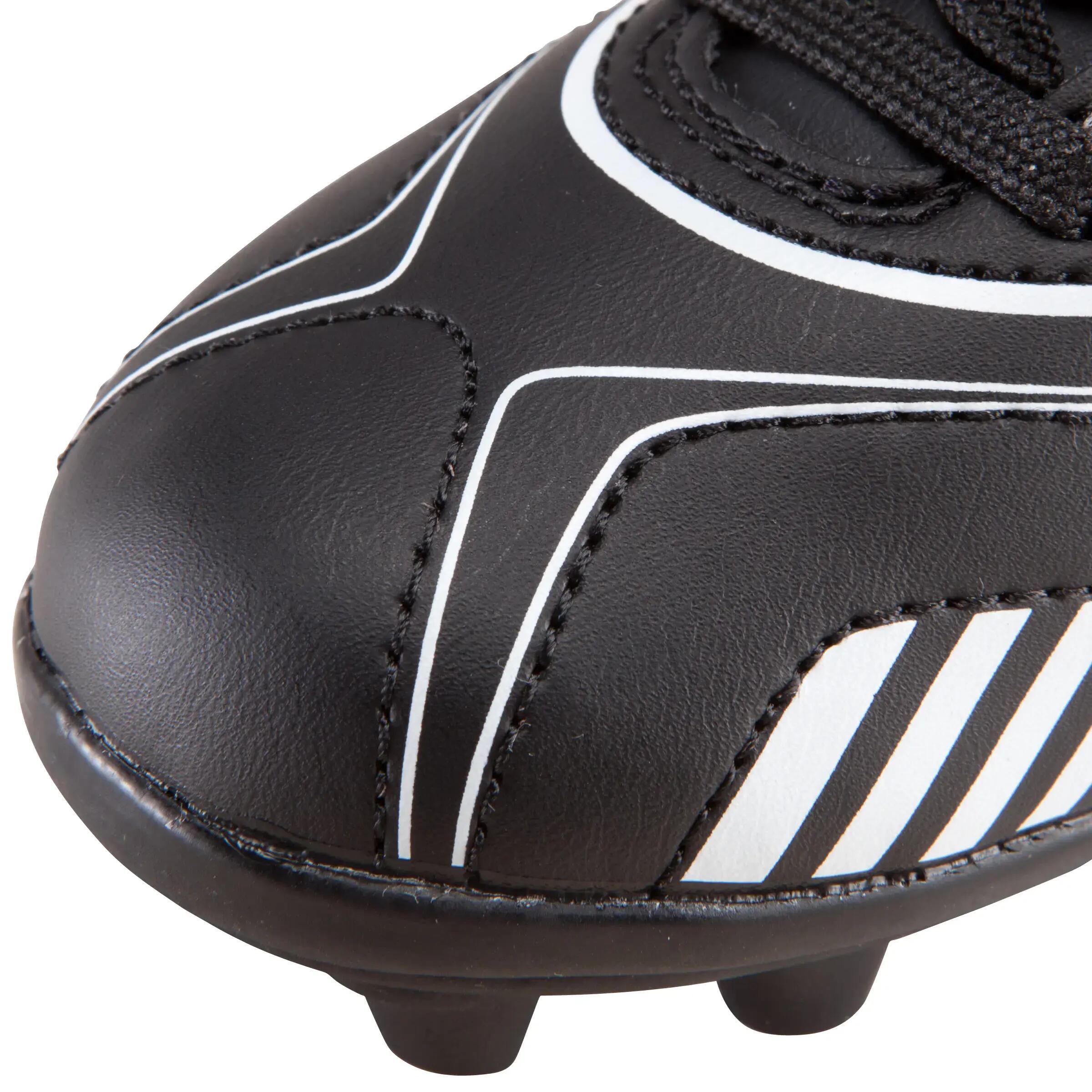 Agility 300 FG Kids Firm Ground Football Boots - Yellow/Black 14/17