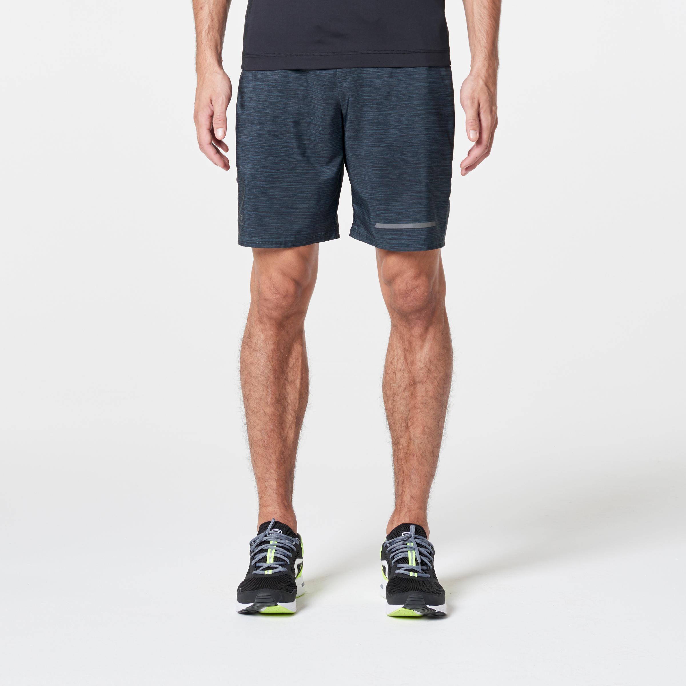 RUN DRY MEN S RUNNING SHORTS GREEN KALENJI Decathlon