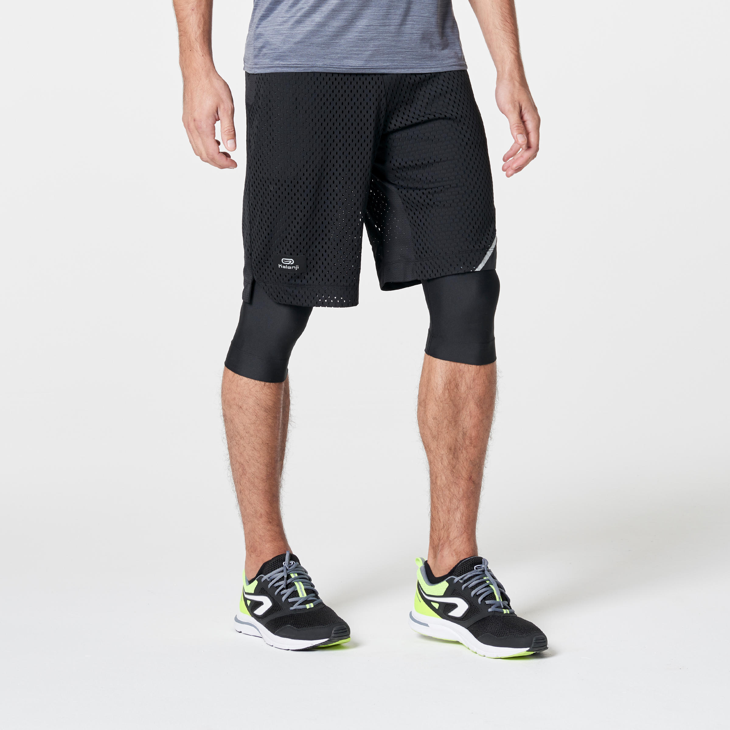 running shorts with bike shorts under