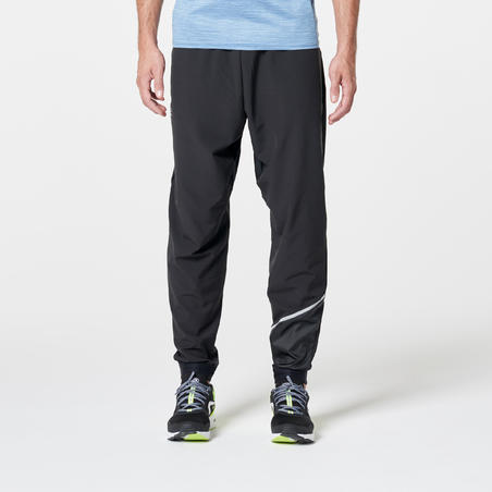 Чоловічі штани Run Dry для бігу – Чорні