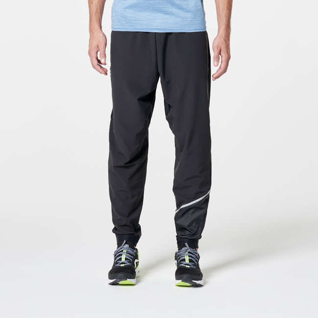 KALENJI Run Dry Men's Running Trousers - Black | Decathlon