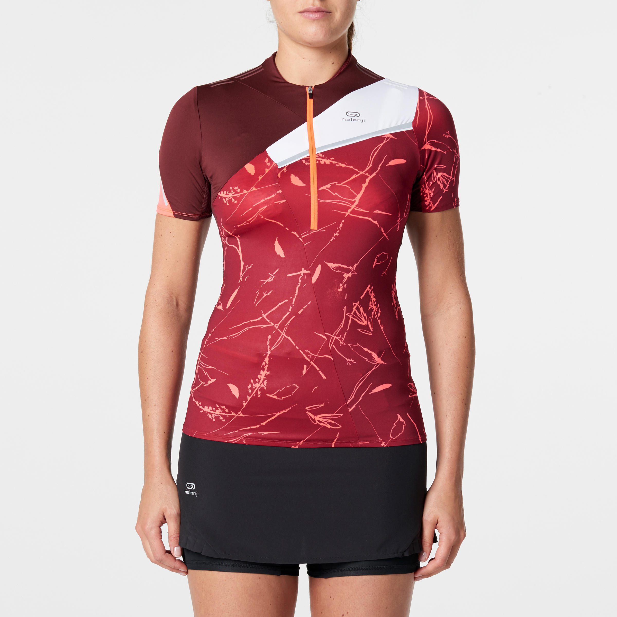 asics t shirt fille argent