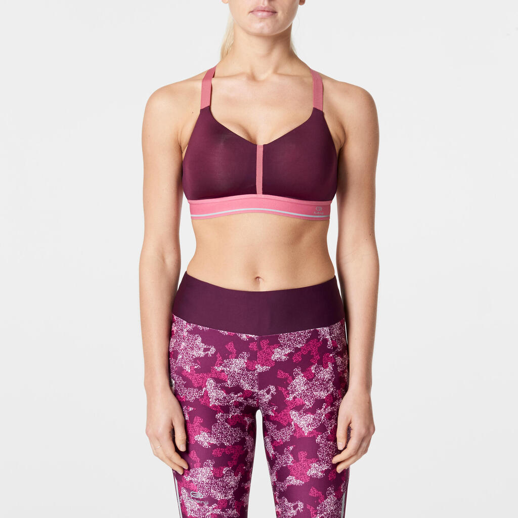 Sport-BH Laufen Sportance Komfort pflaume