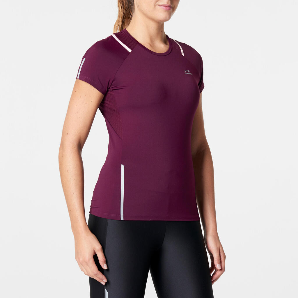 Laufshirt kurzarm Run Dry+ Damen rosa