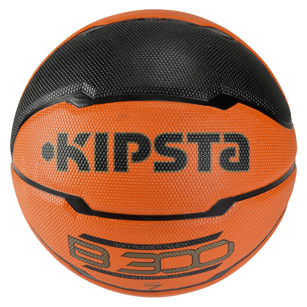 Basketball B300 Herren Größe 7 orange für Einsteiger ab 13 Jahren